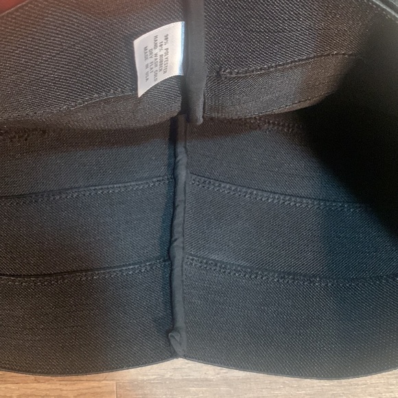 Pleasure Doing Business Black Bandage Rubber Like Crop Top Club/Festival/Concert - Picture 8 of 10